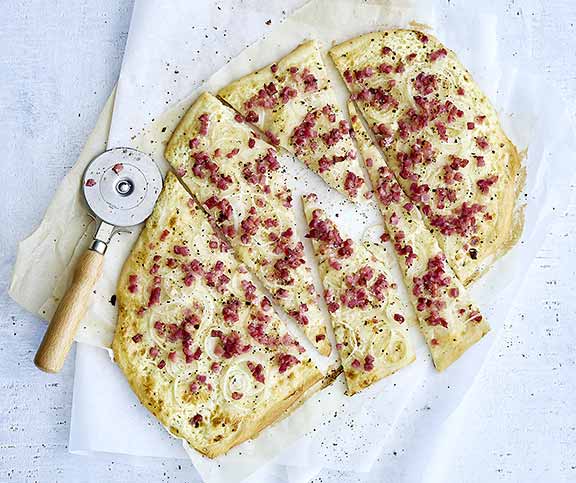 Rezepte Flammkuchen